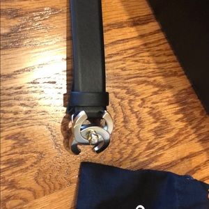 Authentic Chanel turnlock belt size 85